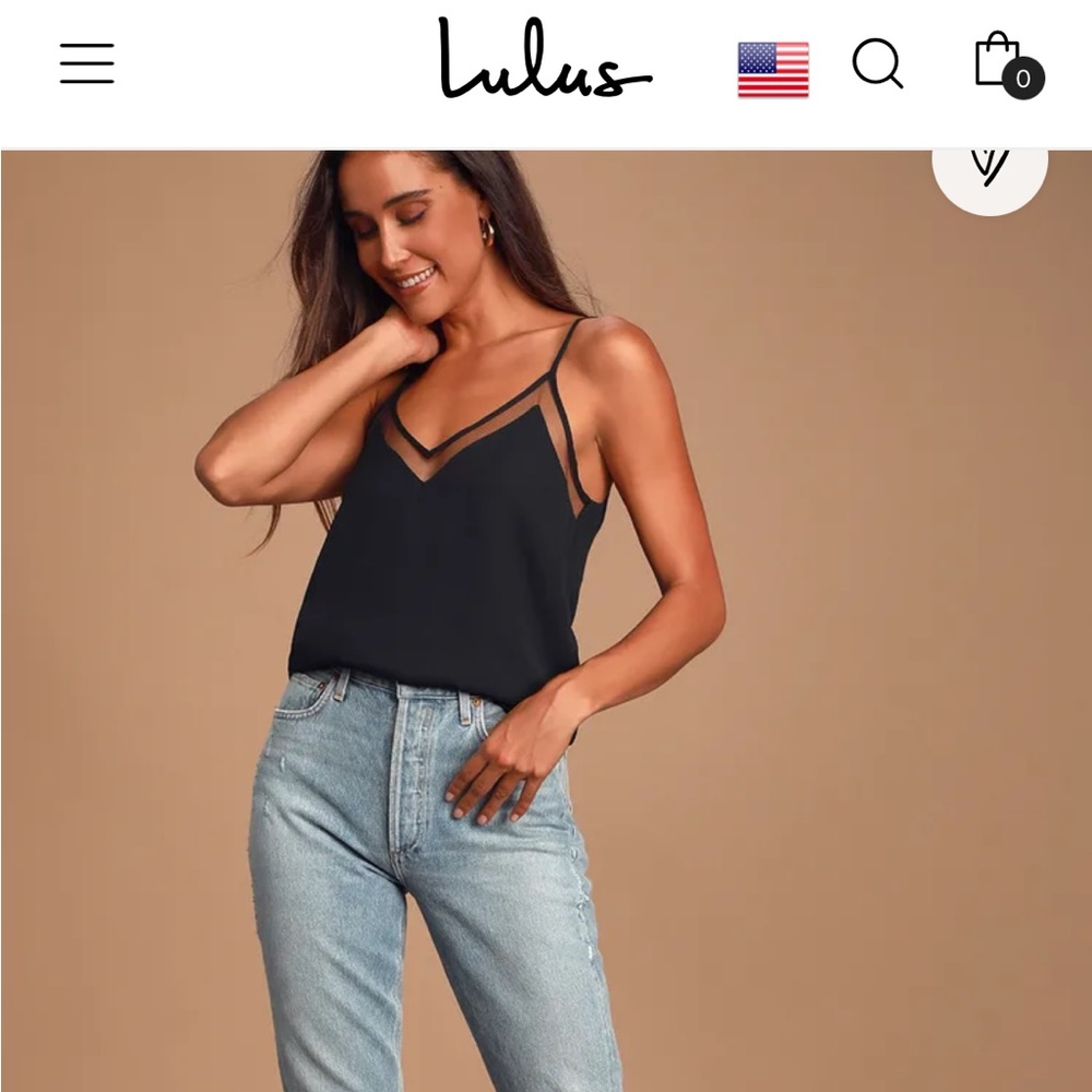 Lulu’s Sweet Fling Mesh Tank Top